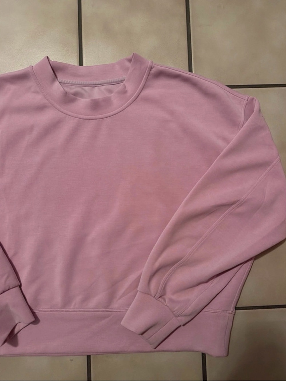 Lululemon Pink Crewneck